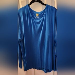Wonderwink Royal Blue Size under shirt scrub